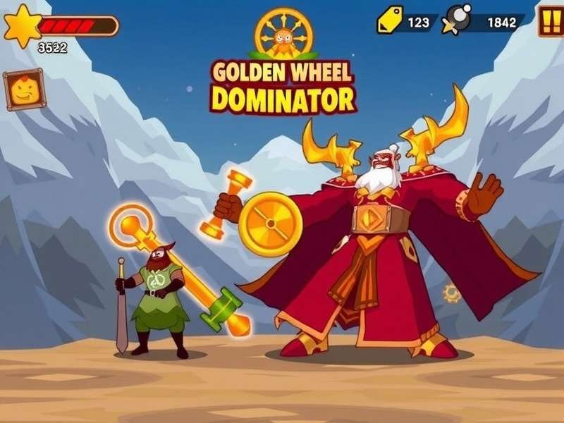 Golden Wheel Dominator Game Screenshot
